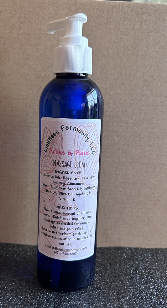 Aches and Pain Massage Oil